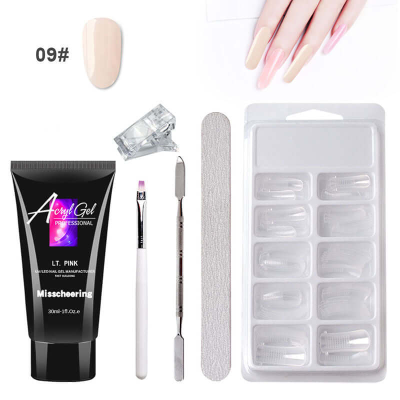 painless extension gel nail kit