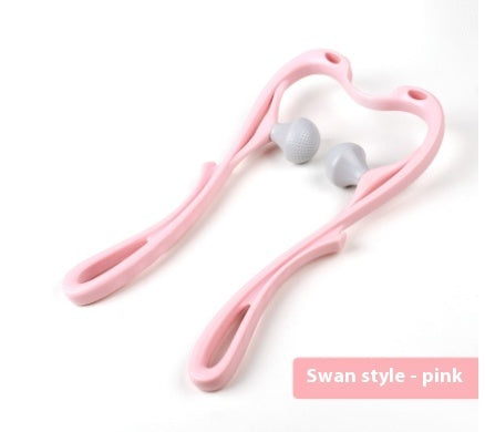 six-wheel neck massager
