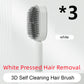self cleaning hair brush for women
