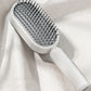 self cleaning hair brush for women