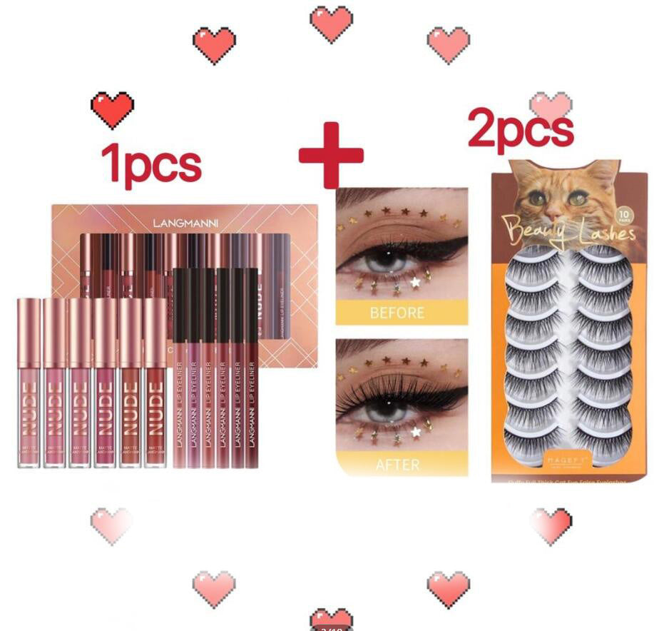 Lip Liner And Lipstick Makeup and set