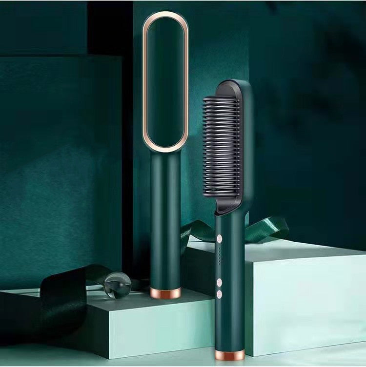 2 in 1 hair straightener and curling comb