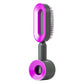 self cleaning hair brush for women