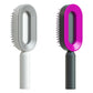 self cleaning hair brush for women