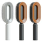 self cleaning hair brush for women