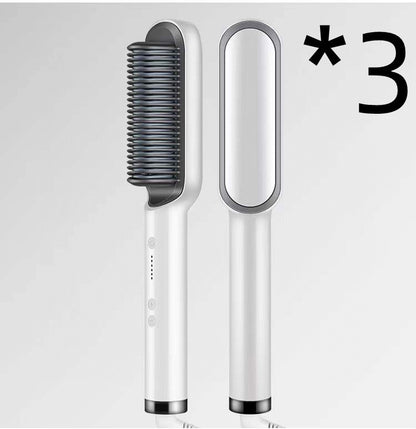 2 in 1 hair straightener and curling comb