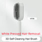 self cleaning hair brush for women