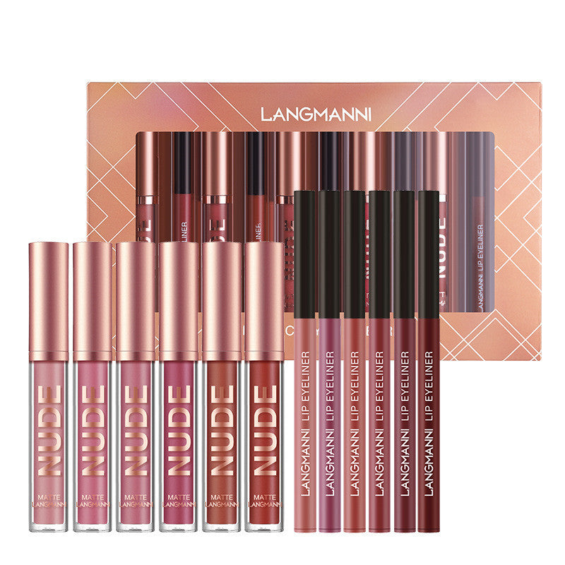 Lip Liner And Lipstick Makeup and set