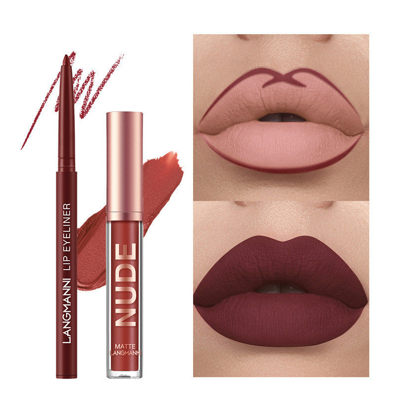 Lip Liner And Lipstick Makeup and set