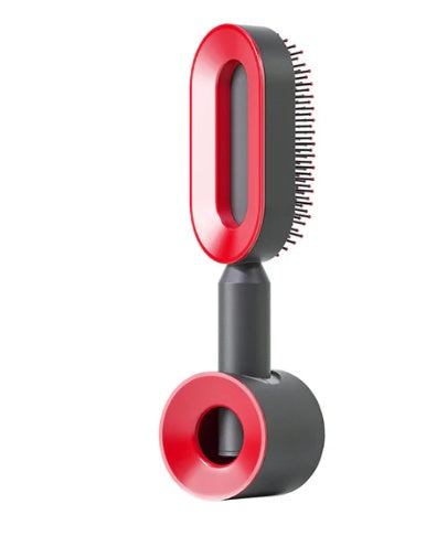 self cleaning hair brush for women