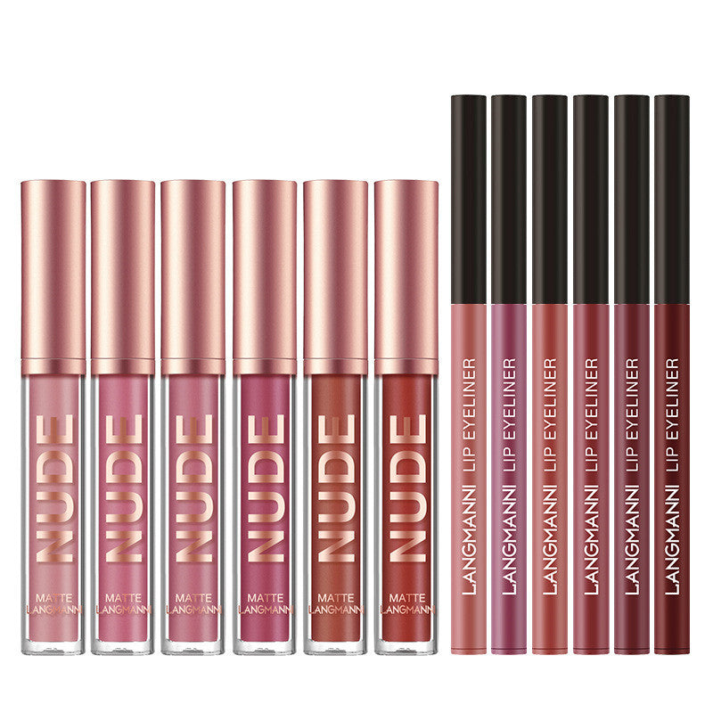 Lip Liner And Lipstick Makeup and set