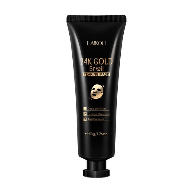 gold foil snail hydrating mask