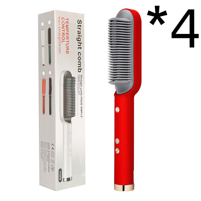 2 in 1 hair straightener and curling comb