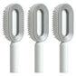 self cleaning hair brush for women