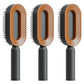 self cleaning hair brush for women