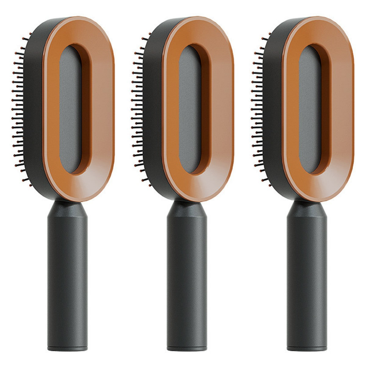 self cleaning hair brush for women