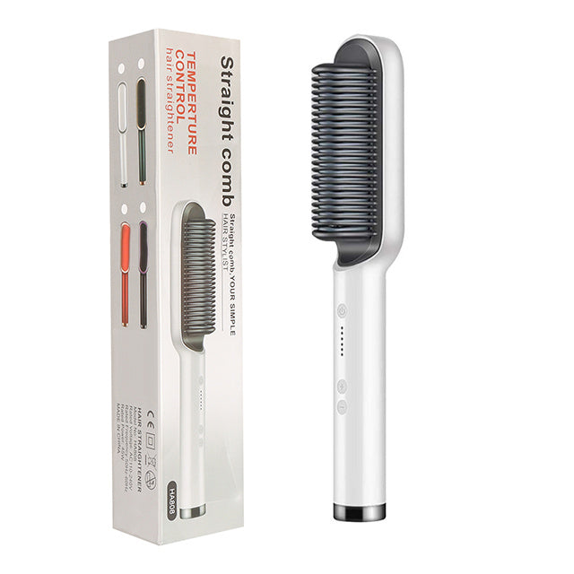 2 in 1 hair straightener and curling comb