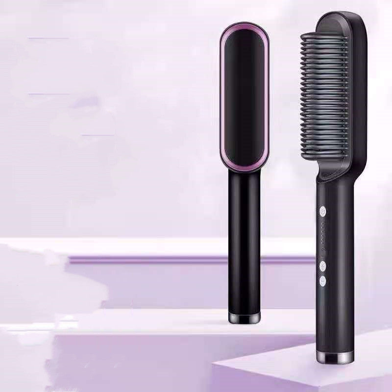 2 in 1 hair straightener and curling comb
