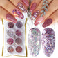 nail art glitter powder set