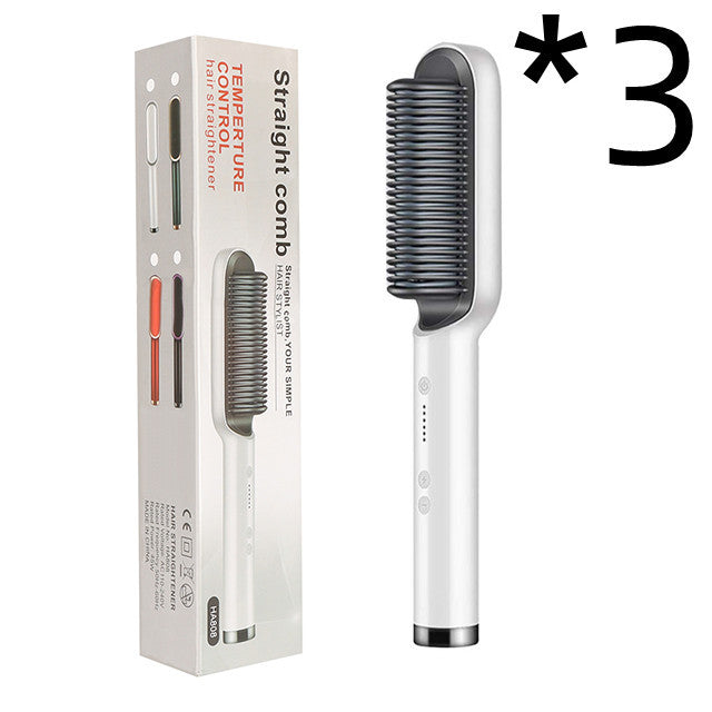 2 in 1 hair straightener and curling comb