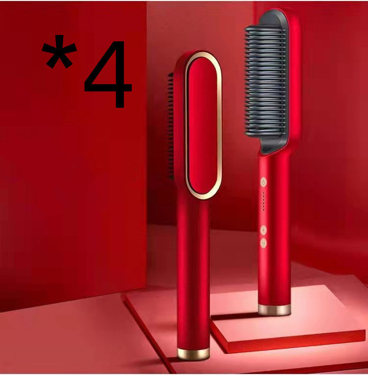2 in 1 hair straightener and curling comb