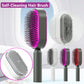 self cleaning hair brush for women