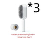 self cleaning hair brush for women