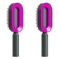 self cleaning hair brush for women