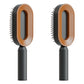 self cleaning hair brush for women