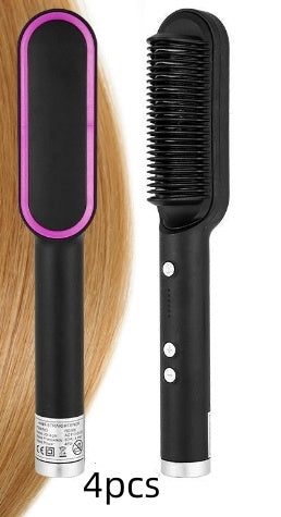 2 in 1 hair straightener and curling comb