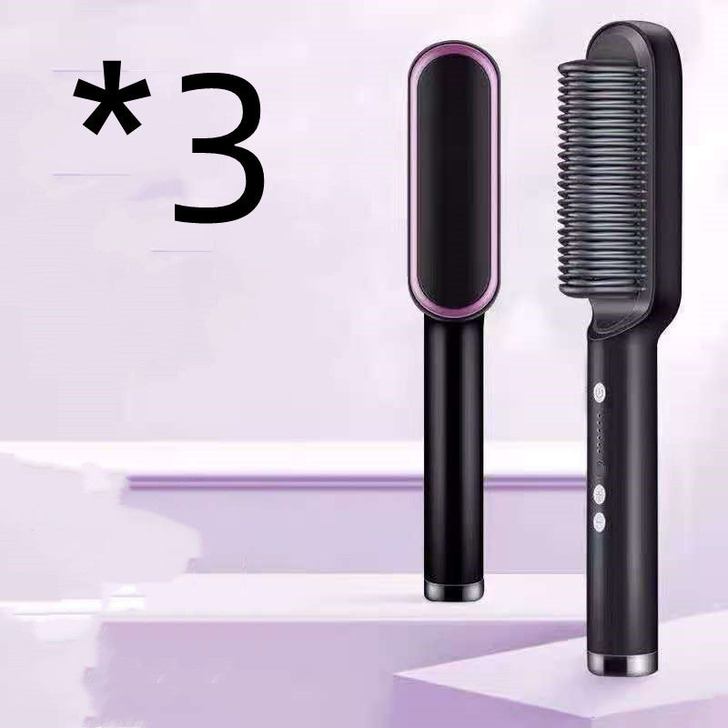 2 in 1 hair straightener and curling comb