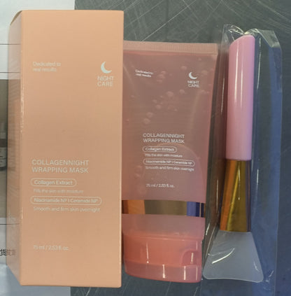 collagen face night mask