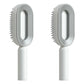 self cleaning hair brush for women