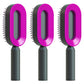 self cleaning hair brush for women