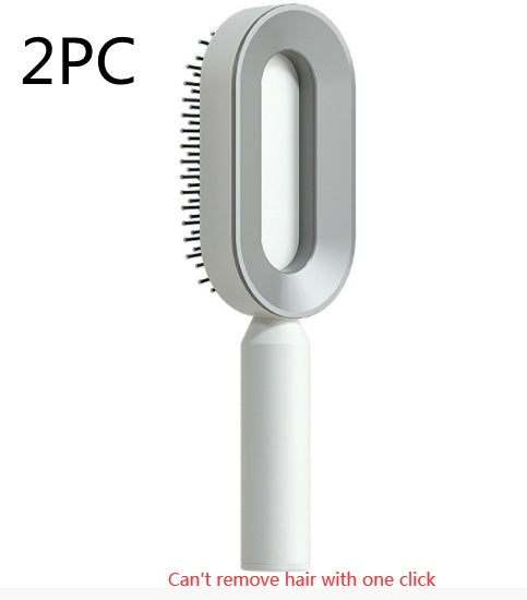 self cleaning hair brush for women