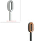 self cleaning hair brush for women