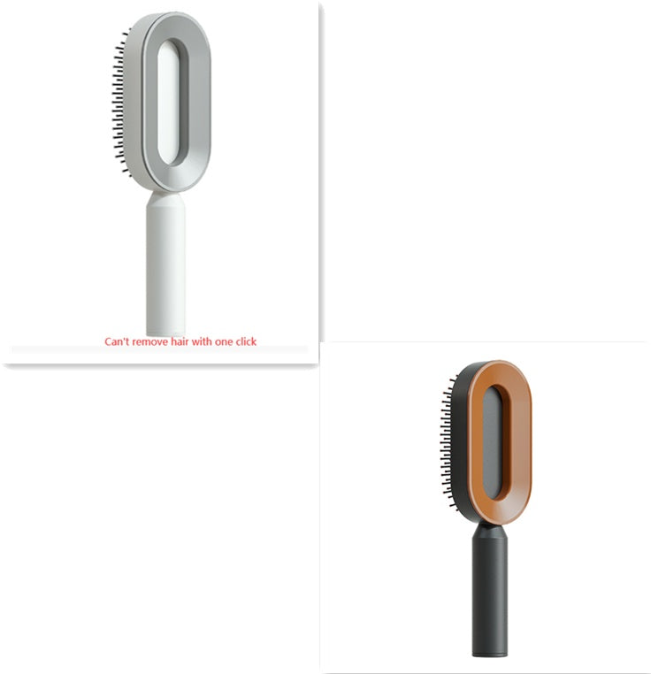 self cleaning hair brush for women