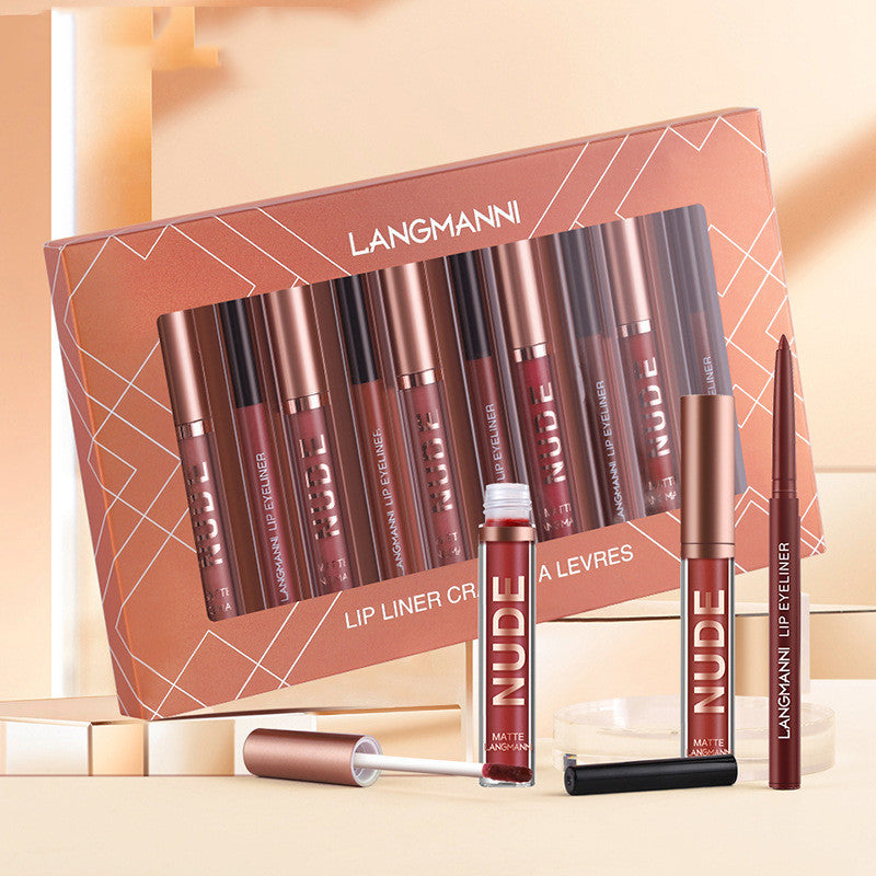 Lip Liner And Lipstick Makeup and set