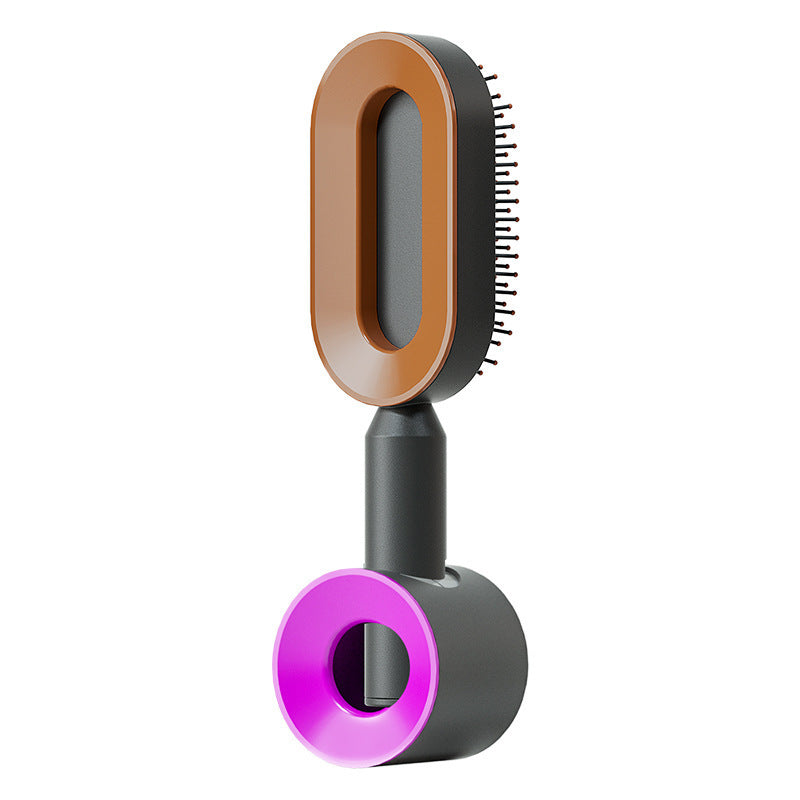 self cleaning hair brush for women