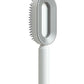 self cleaning hair brush for women